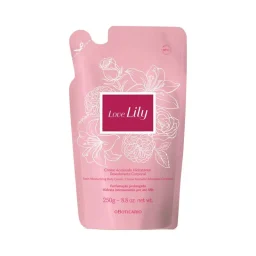 Refil Creme Acetinado Desodorante Hidratante Corporal Love Lily 250g Boticário