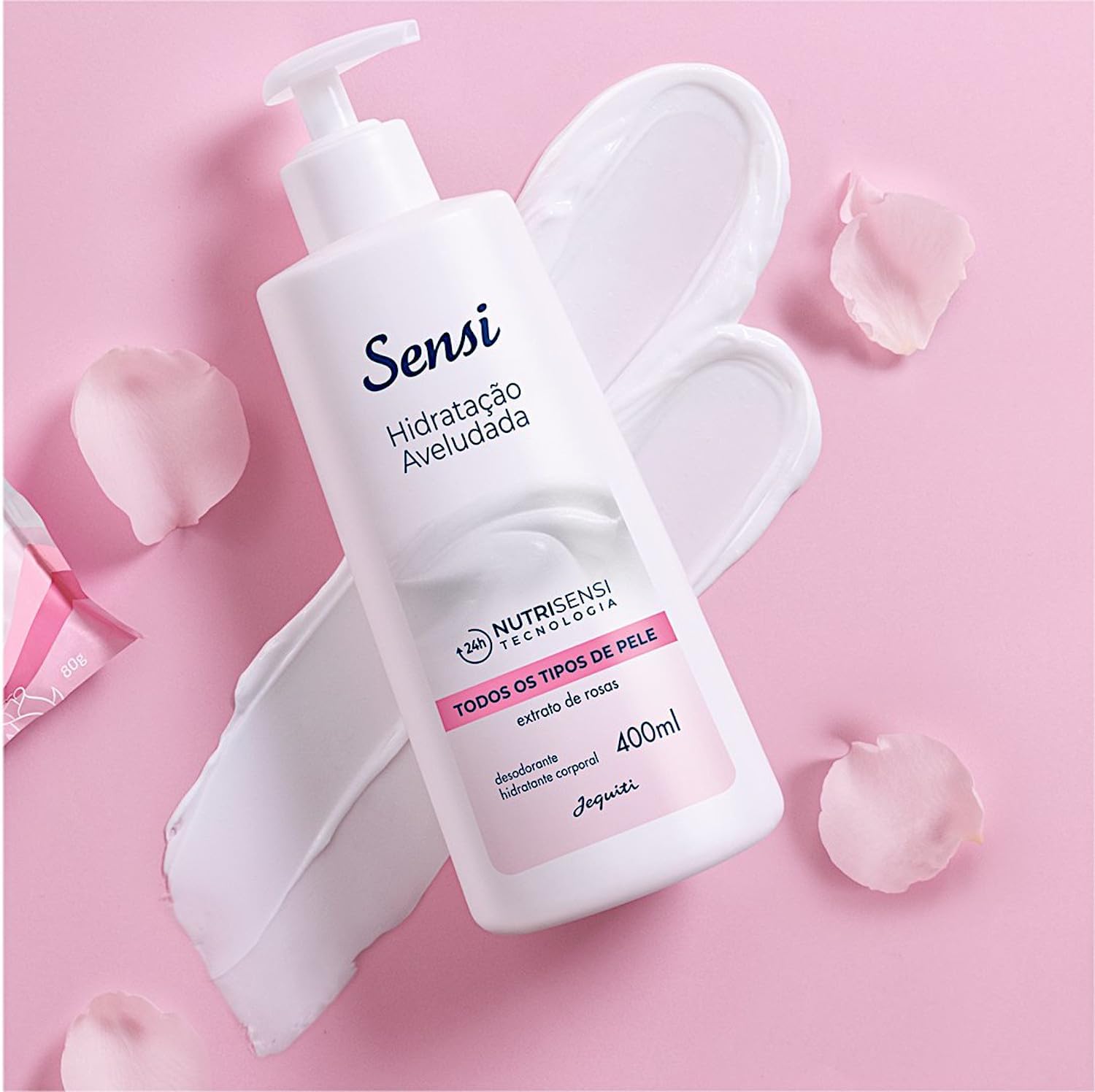 Desodorante Hidratante Sensi Extrato De Rosas 400ml Jequiti - Imagem 2