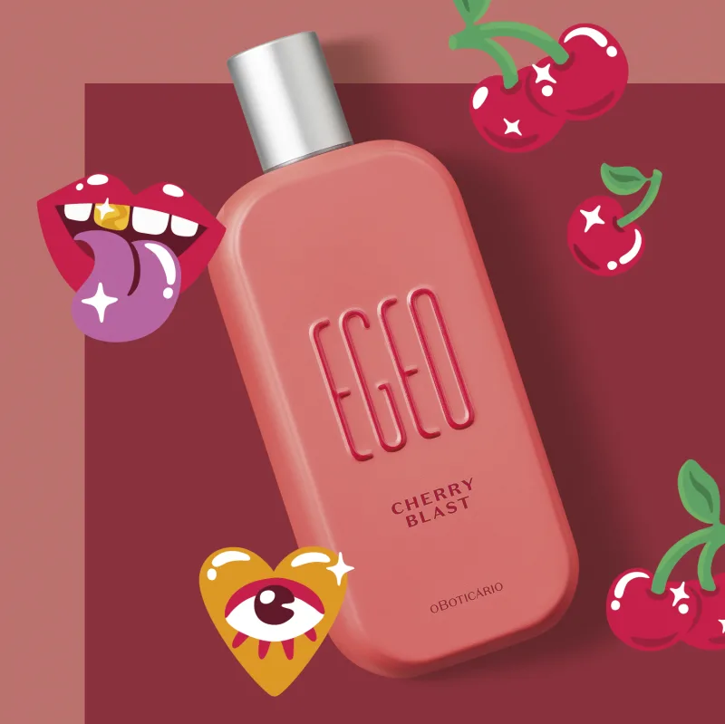 Egeo Cherry Blast Desodorante Colônia 90ml Floriental Frutal - Imagem 2