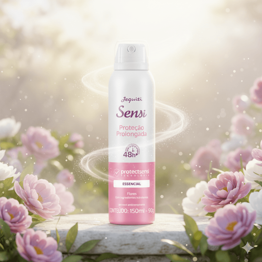 Desodorante Sensi Essencial 150ml-90g Jequiti - Imagem 2