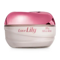 Creme Acetinado Desodorante Hidratante Corporal Love Lily 250g Boticário