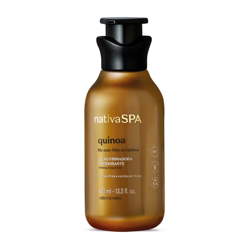 Loção Firmadora Nativa SPA Quinoa 400ml Hidratante Corporal