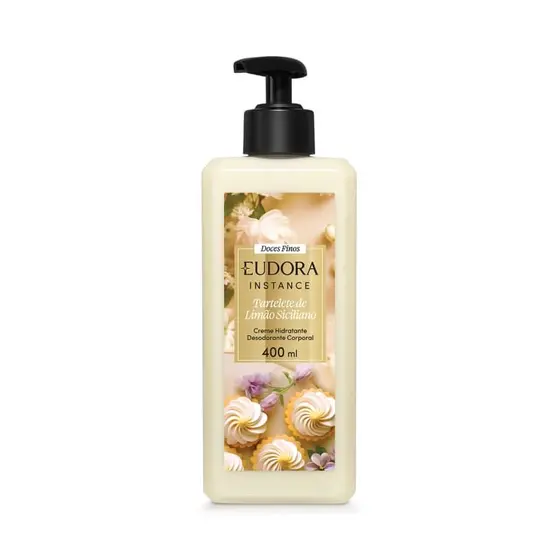 Creme Hidratante Desodorante Corporal Instance Tartelete de Limão Siciliano 400ml Eudora