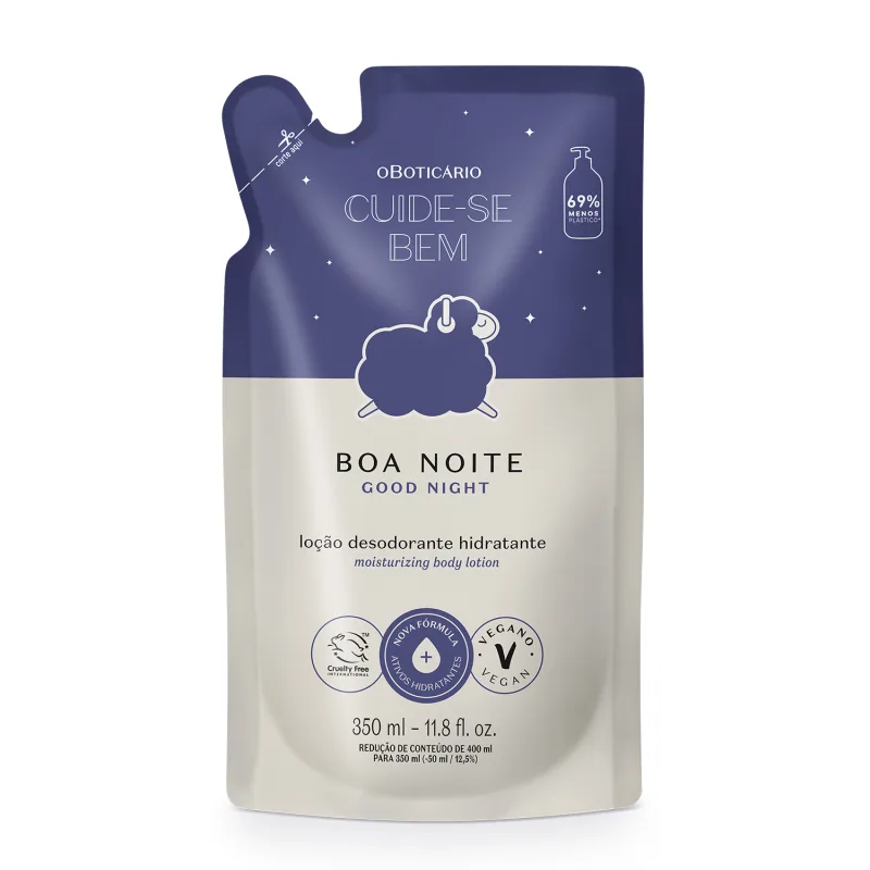 Refil Loção Cuide-se Bem Boa Noite 350ml O Boticário