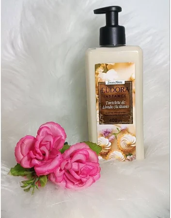 Creme Hidratante Desodorante Corporal Instance Tartelete de Limão Siciliano 400ml Eudora - Imagem 3