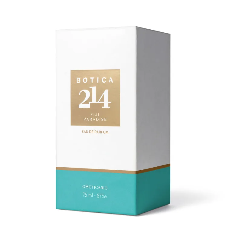 Botica 214 Fiji Paradise Floral Especiado Eau de Parfum 75ml O Boticário - Imagem 6