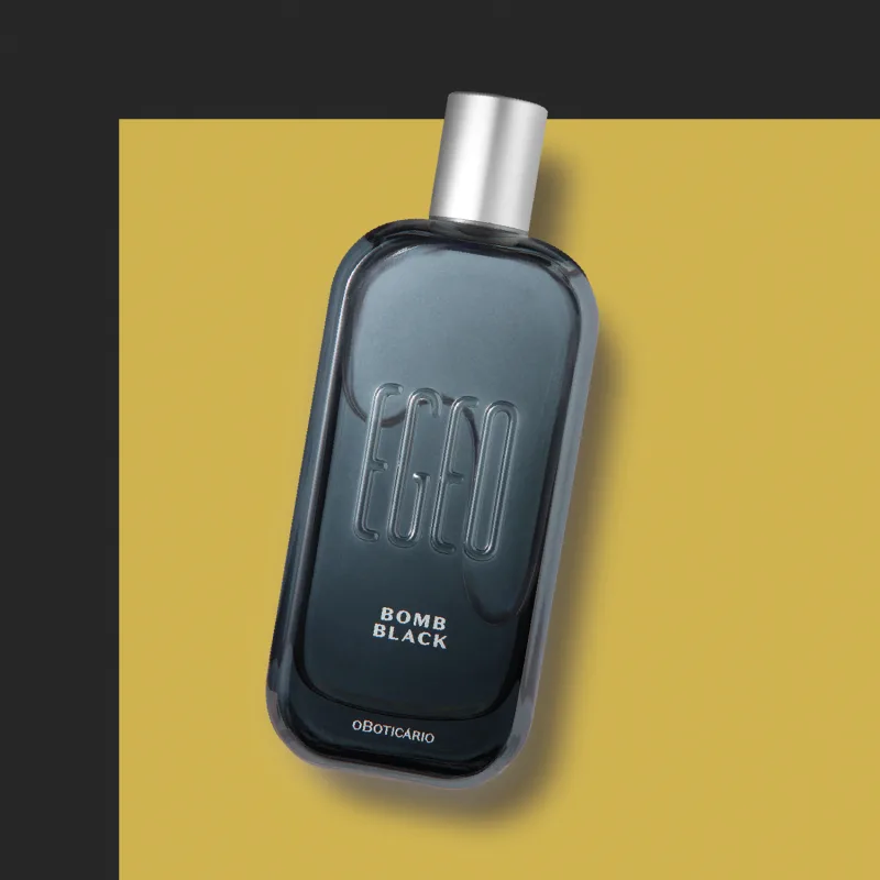 Egeo Bomb Black Desodorante Colônia 90ml O Boticário Fougère Gourmand - Imagem 4
