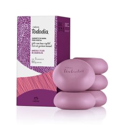 Sabonete em Barra Puro Vegetal Tododia Ameixa e Flor de Baunilha 5un 90g Cada Natura