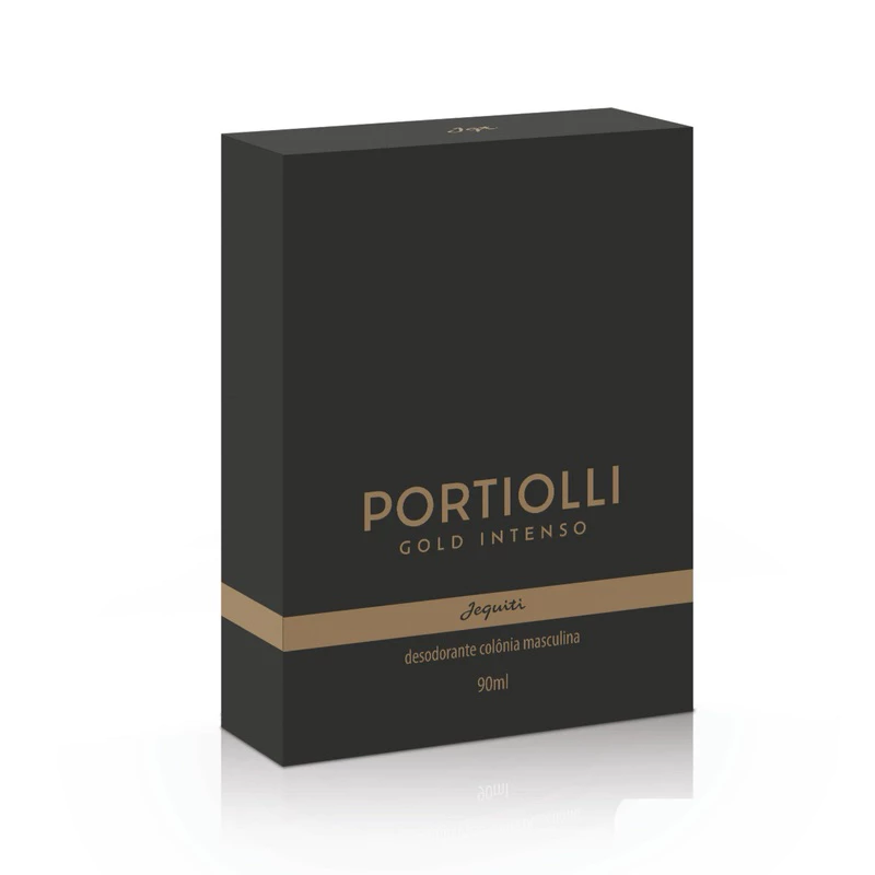 Portiolli Gold Intenso Desodorante Colônia Masculina Jequiti 90ml - Imagem 3