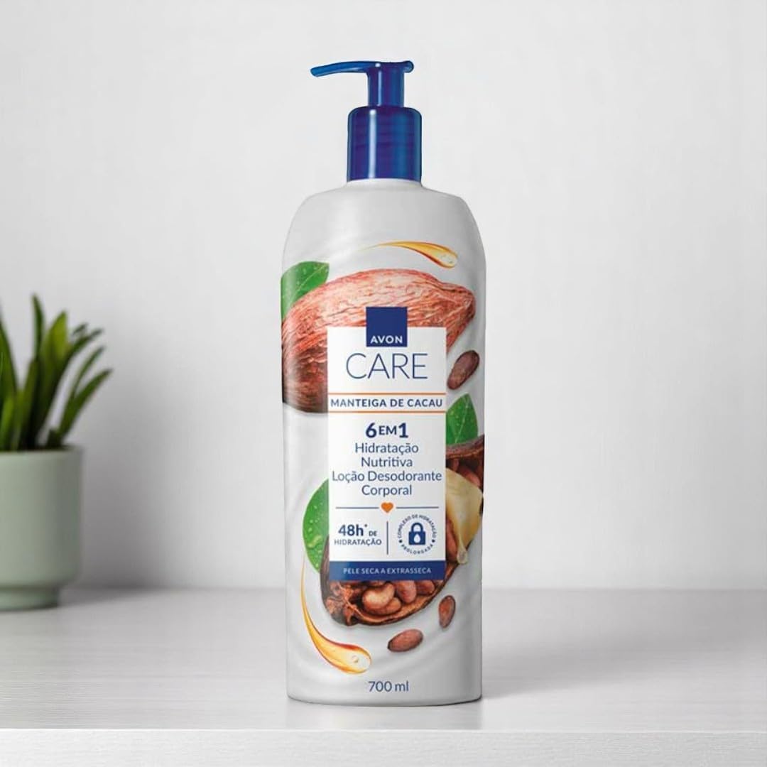 Avon Care Desodorante Hidratante Manteiga de Cacau 700ml - Imagem 4